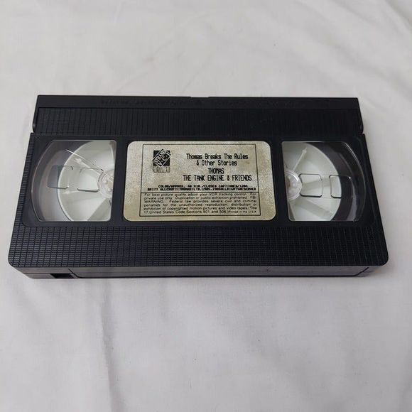 Thomas The Tank Engine & Friends: Thomas Breaks The Rules VHS Rare Ringo Starr - Picture 6 of 6